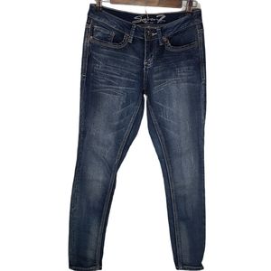 Seven7 Medium Wash Skinny Jean 4